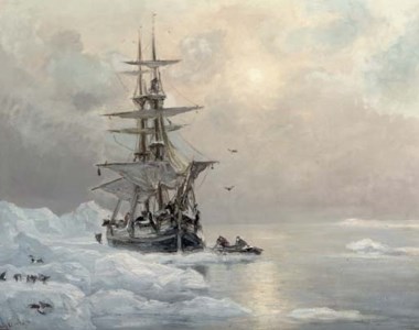 N. Poolnacht ijszee: a two-master at Nova Zembla