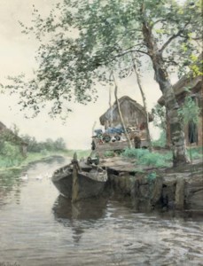 Woning aan 't water: activities by the water, Giethoorn