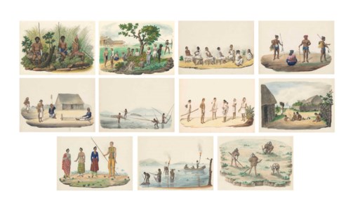 José Honorato Lozano, Types and costumes of the Philippines: eleven studies