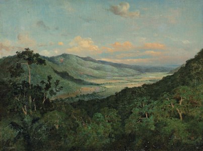 Sunlit Valley (Diego Martin Valley from Fort George), Trinidad
