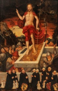 An epitaph: The Resurrected Christ with a donor family
