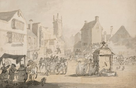 The High Street, Glastonbury, Somerset