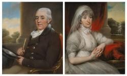 Portraits of Samuel (1745-1806) and Anne Buck (1749-1832) of Ulley & Carnaby
