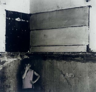 Untitled, (Flag - derelict interior with Christopher), 1960