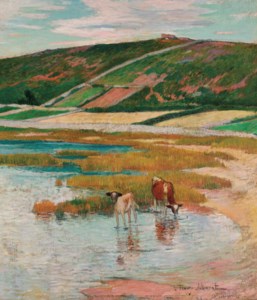 Vaches à l’abreuvoir