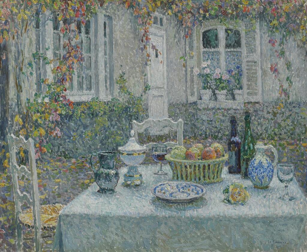 Henri Le Sidaner, La petite table
