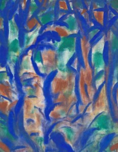 Westfälische Landschaft ( recto ); Bäume ( verso )