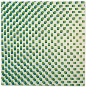 Du bleu au vert