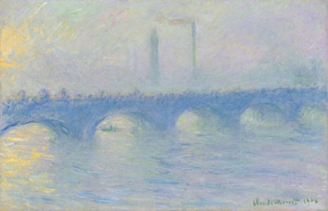 Claude Monet, Waterloo Bridge, effet de brume