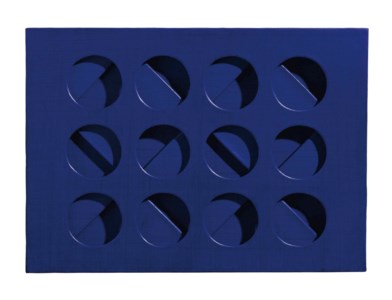 Intersuperficie curva blu