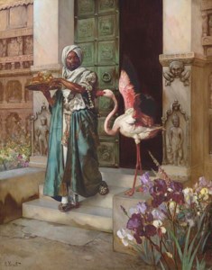 Rudolf Ernst, Entering the Palace Gardens