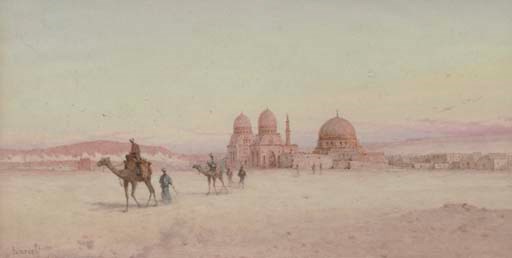 Dusk, The Tombs of the Mameluks, Cairo