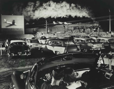 Hot Shot Eastbound at the Drive-In, Iaeger, West Virginia, 1956