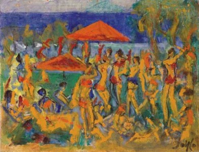Au bord du lac