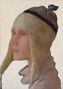 Portrait with a Green Hood