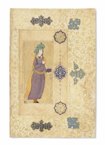 SIGNED REZA 'ABBASI, SAFAVID ISFAHAN, SECOND QUARTER 17TH CENTURY