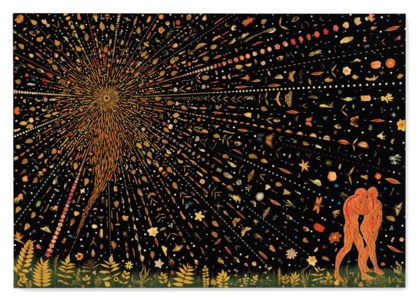Fred Tomaselli, Untitled (Expulsion)