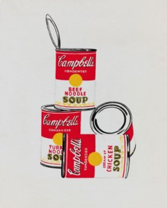 Andy Warhol, Four Campbell's Soup Cans