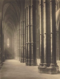 Westminster Abbey, South Aisle and into Nave, 1911