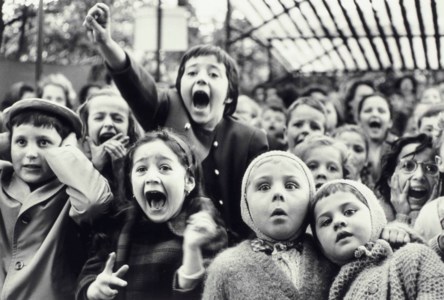 Children at a Puppet Theatre, Paris, 1963