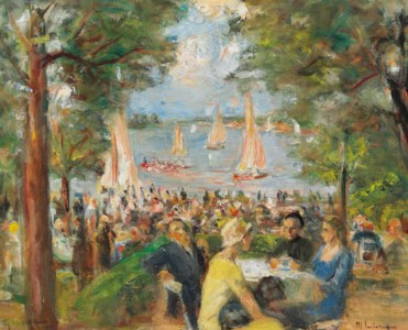 Max Liebermann, Gartenlokal an der Havel
