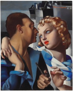 Tamara De Lempicka, Idylle (Le Départ)