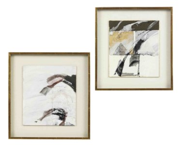 Shikishi no. 3; and Abstract composition