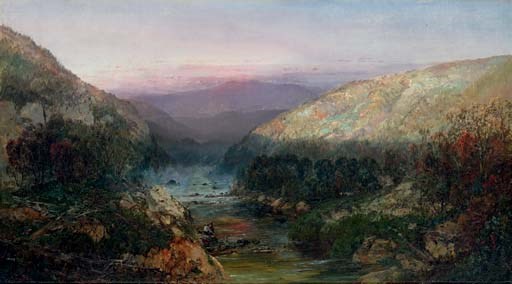 A Mountain Stream in Western Pennsylvania