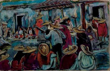 Celebration in the village