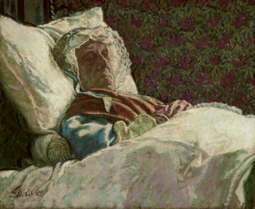 The artist's mother
