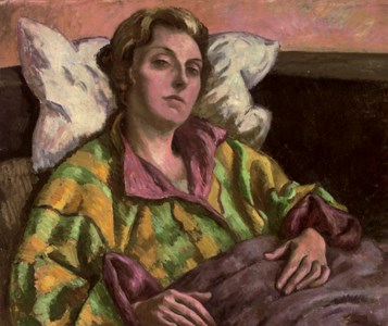 Portrait of Helen Anrep; and twelve further oils