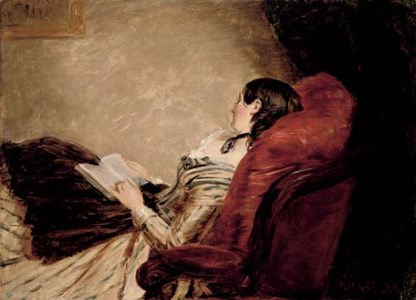 Isabelle Frith, reclining