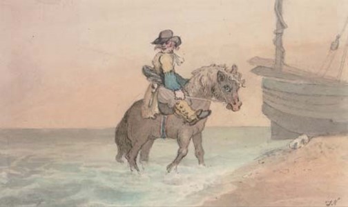 Riding in the shallows