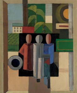Landscape with Three Figures