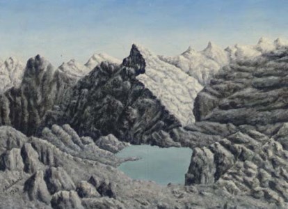 Paysage montagne
