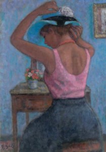Femme au chapeau
