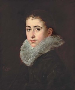 Portrait de jeune fille