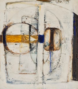 Suspended Forms, Blue