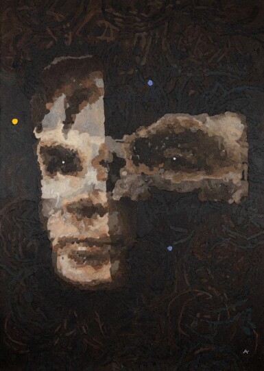 Ai-Da Robot, A.I. God. Portrait of Alan Turing