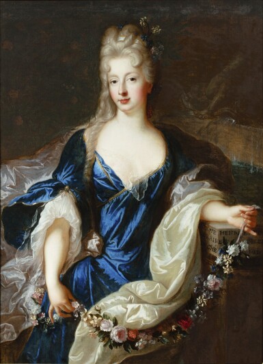 Portrait of Suzanne-Henriette de Lorraine-Elbeuf, duchesse de Mantoue-Gonzague (1686-1710)