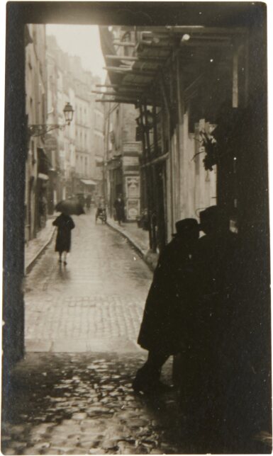 A Rainy Street in Budapest