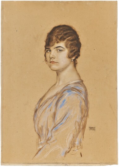 Girl in a Blue Dress