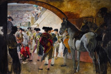 Joaquín Sorolla, Antes de la corrida (Before the Bullfight)