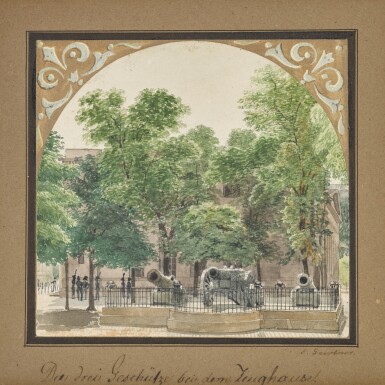 Die drei Geschütze bei dem Zeughaus (The Three Canons Outside the Arsenal)