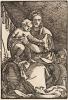 The Holy Family beneath a Canopy