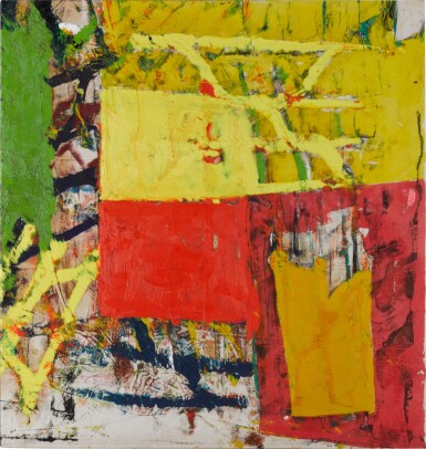 Untitled (Yellow- Red Composition)