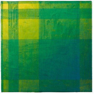 Geometric Blue/ Green