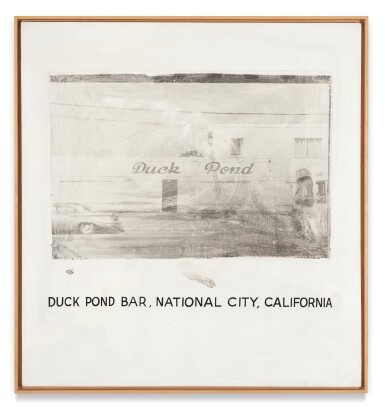John Baldessari, Duck Pond Bar, National City, California
