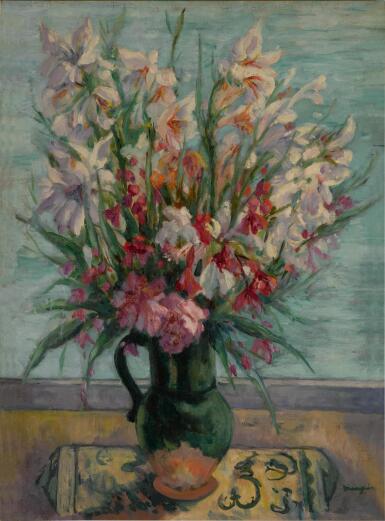 Lauriers-roses devant la mer