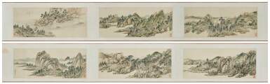 Dong Gao 董誥 | Landscapes 紙上天機卷